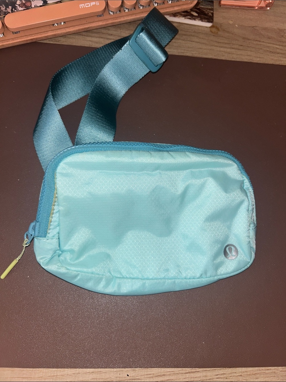 Lululemon Iced blue Beltbag